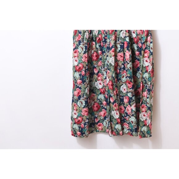 Vintage Maggie Breen Floral 80’sDress Cottagecore Trad Wife Size S READ - Picture 8 of 14